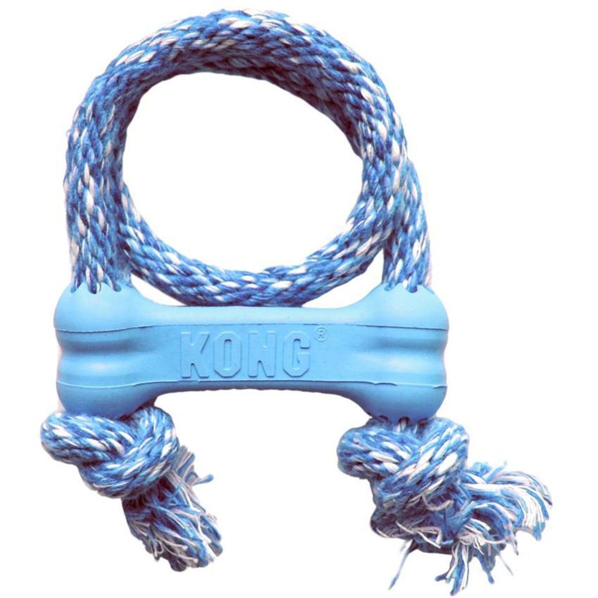 KONG COMPANY - Juguete Goma Masticable Kong Goodie Bone Xs Azul