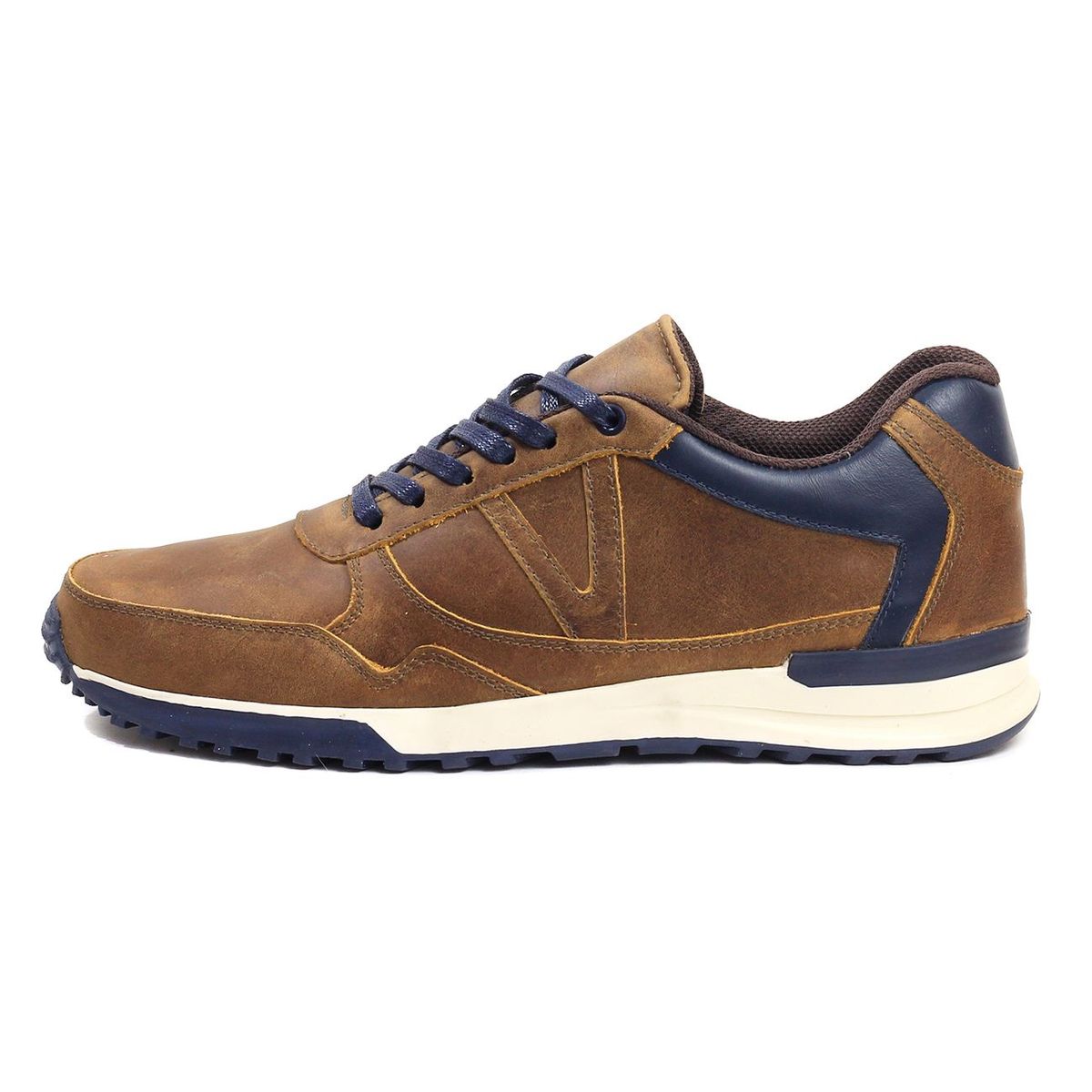 VILLABONR - Tenis Para Hombre Cuero VillabonR VA-3008 Miel