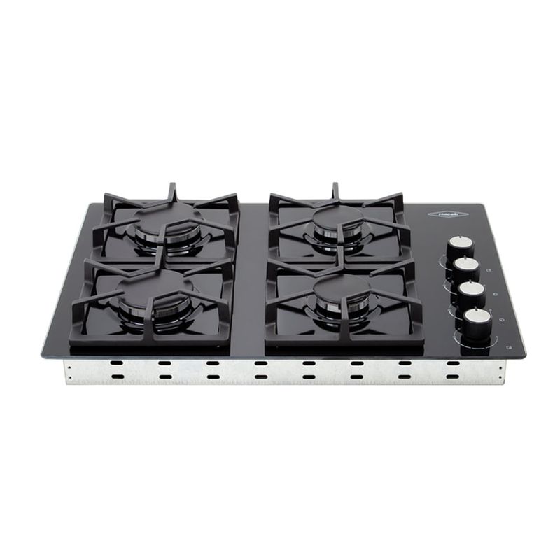 HACEB - Estufa de empotrar Tandoori Cristal 60X43 cm gas natural Haceb