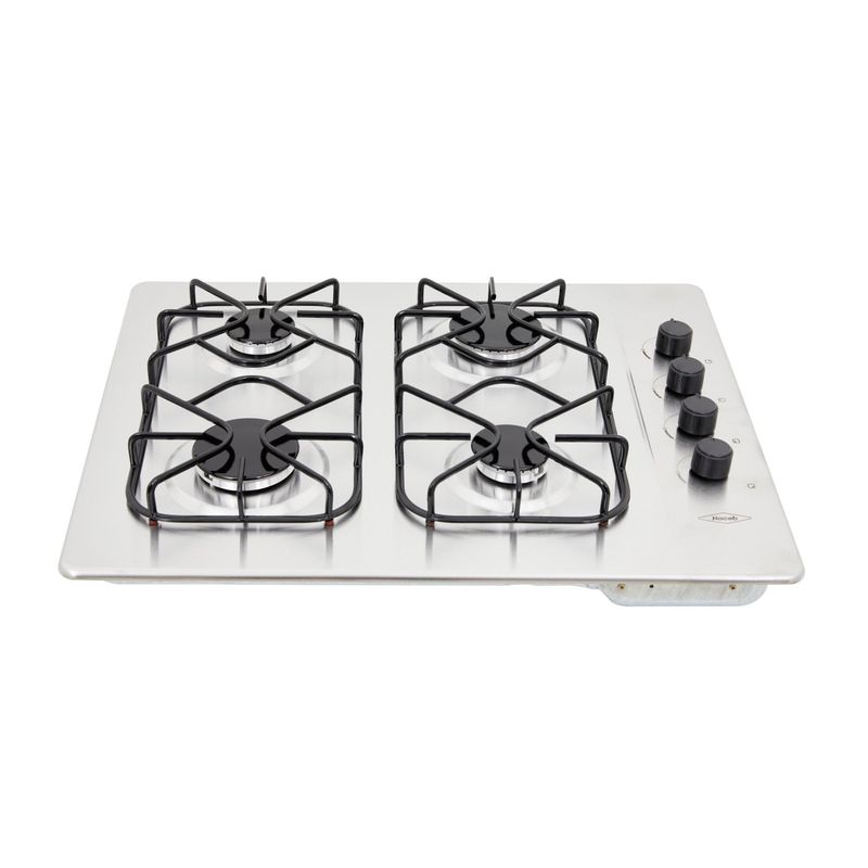 HACEB - Estufa de empotrar Inox 66 cm gas natural Haceb