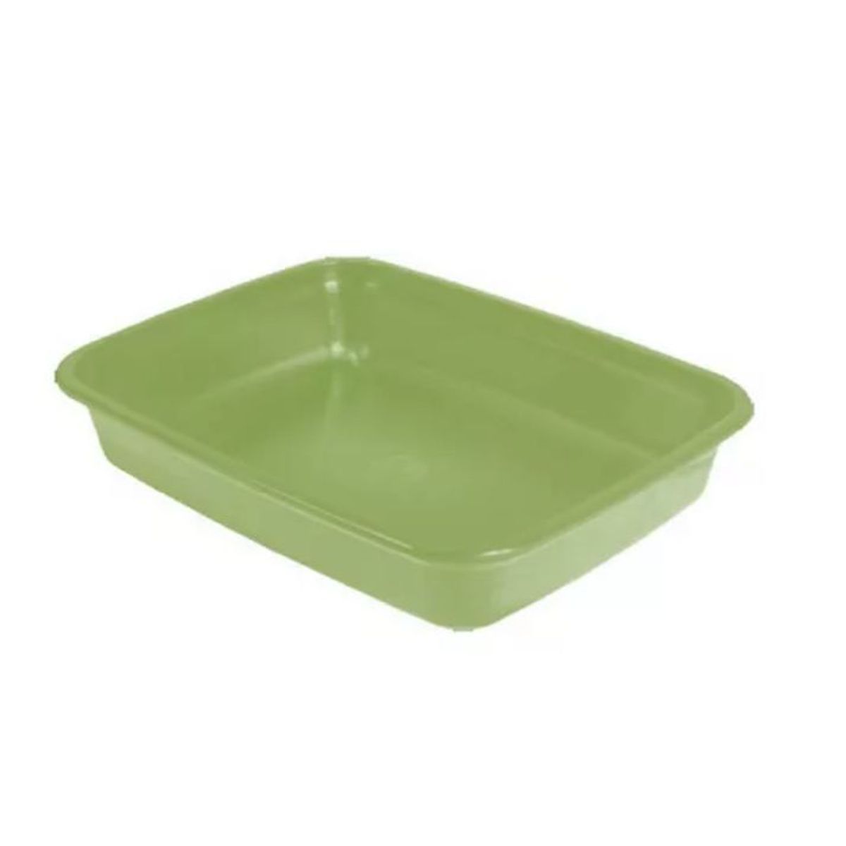 HALLY PET - Baño Arenero Bandeja Para Gatos Pala Verde.