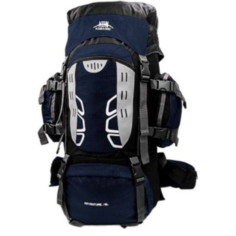 MULTIPLACE COLOMBIA - Morral camping importado original Azul Oscuro