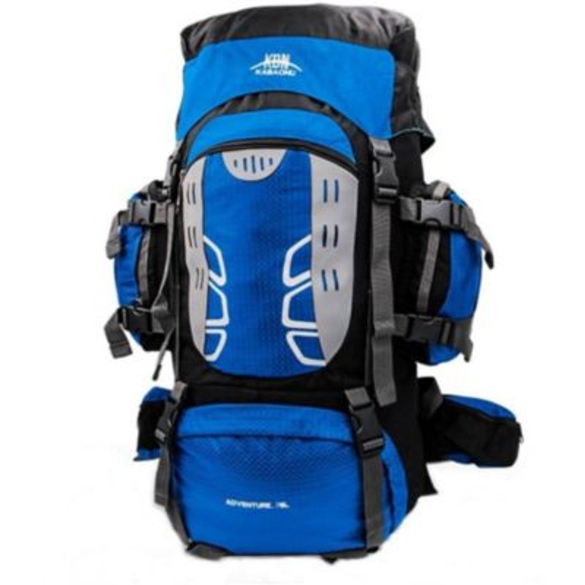 MULTIPLACE COLOMBIA - Morral camping importado original Azul Claro-
