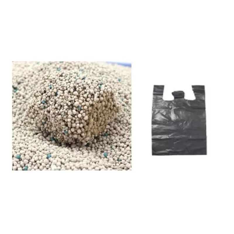 HALLY PET - Arena sanitaria gatos 25 kg mas 200 bolsas.