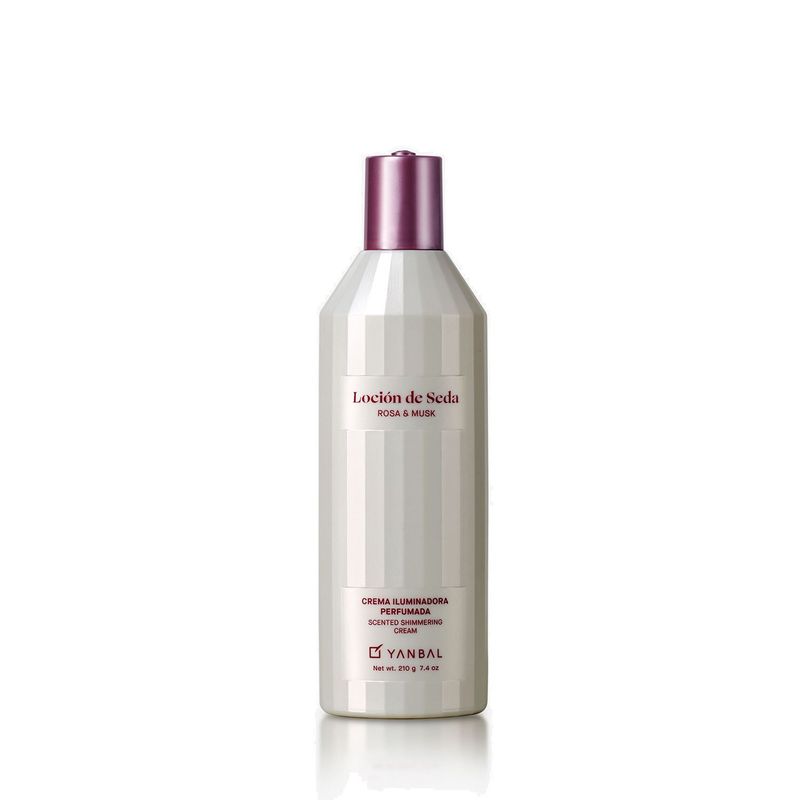 YANBAL - Loción de seda Rosa y Musk 210 Gr Yanbal