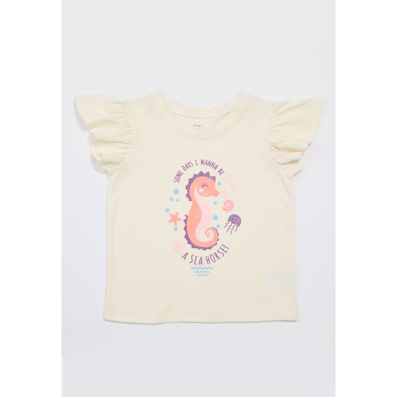 BABY PLANET - Camiseta Para Bebe Niña Baby Planet