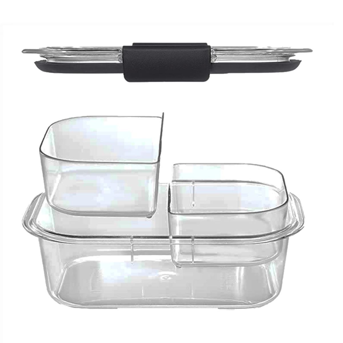 RUBBERMAID - Set Envases Hermético Divisor Rubbermaid X1 757ml