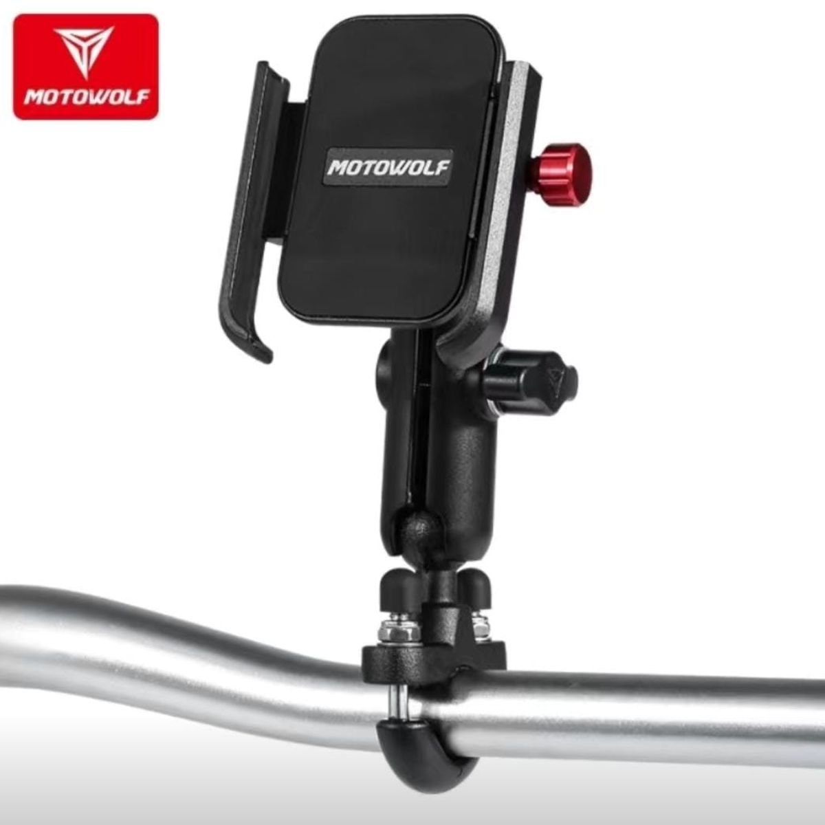 GENERICO - Soporte Celular Tipo Ram 360 Universal Para Moto, Bicicleta