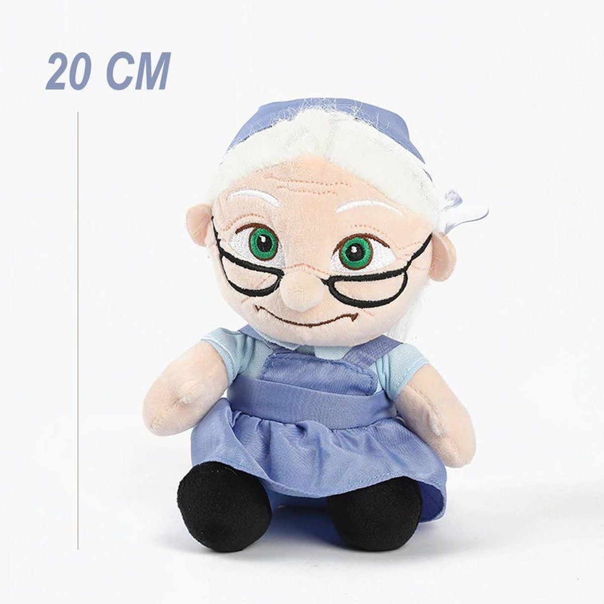 ARTISTE - Abuela de up de peluche importado de alta calidad 20 cm-