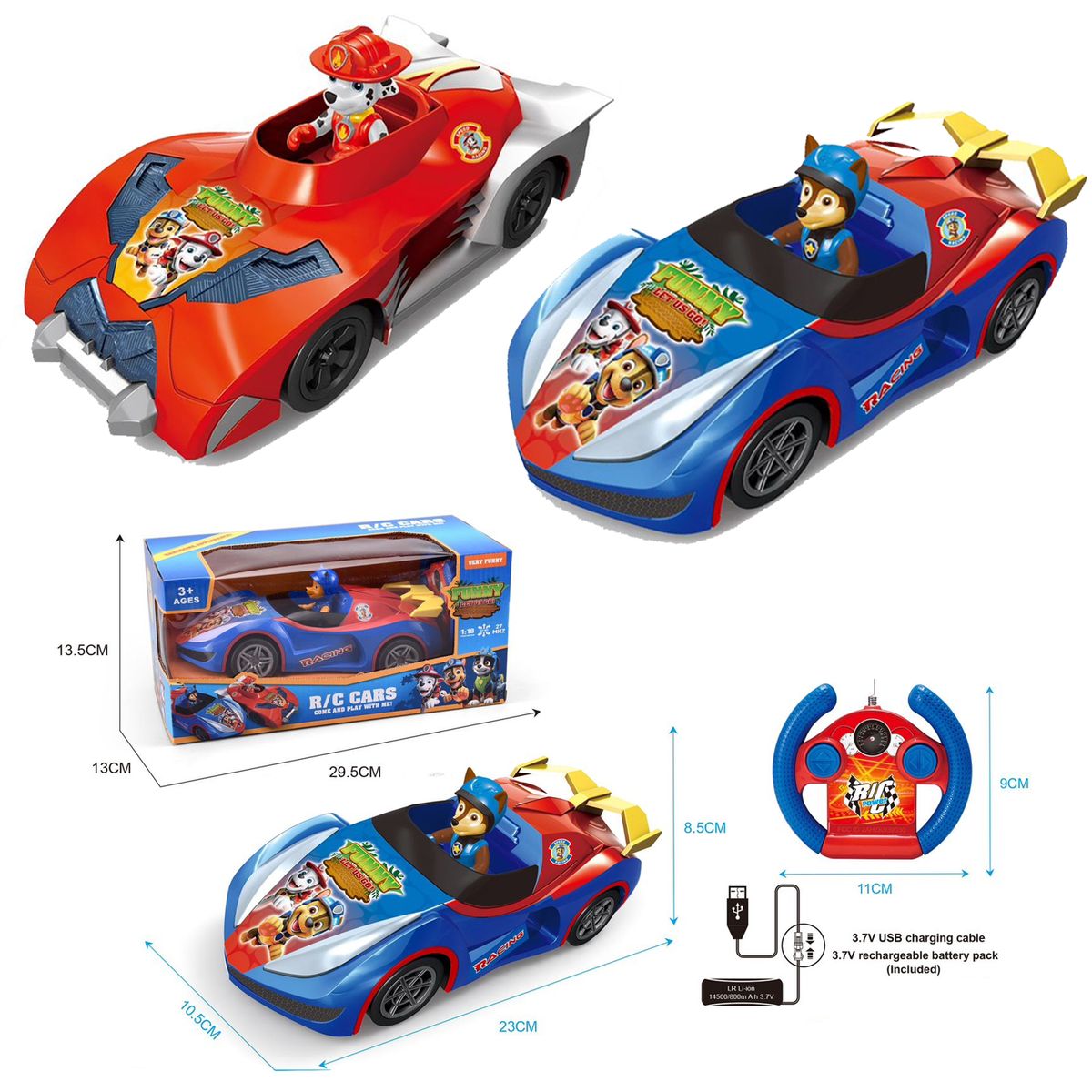 MULTIPLACE COLOMBIA - Carro control remoto mediano con control moderno-