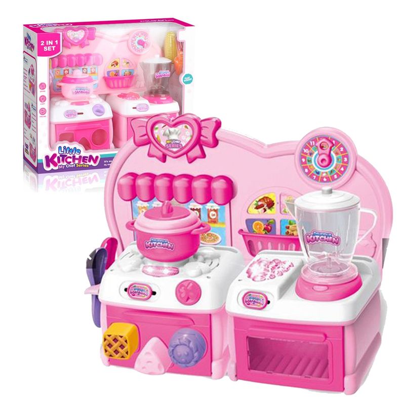 KITCHEN ART - Cocina para niña infantil portatil importada de alta calidad