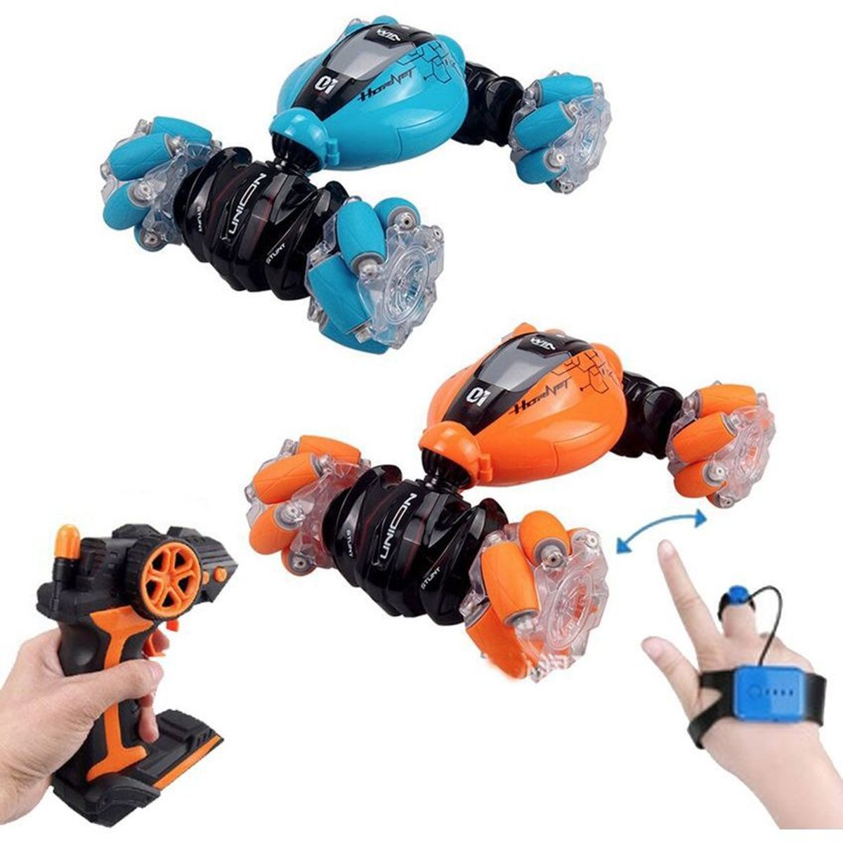 BUGATTY - Carro control remoto grande con baterias recargables 2.4 ghz