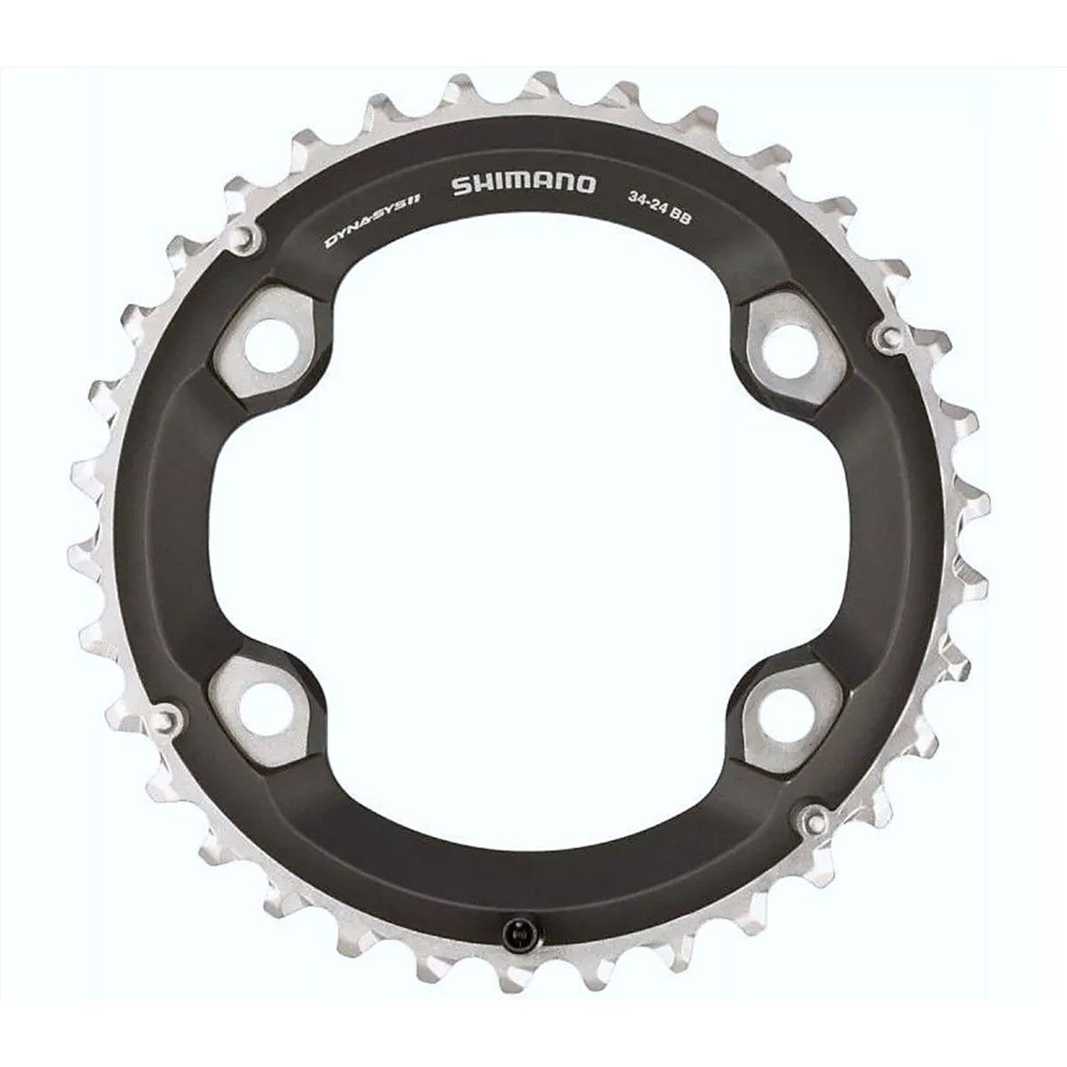 SHIMANO - Plato Coronilla Shimano Slx M7000 11v Biplato 34 Dientes Mtb