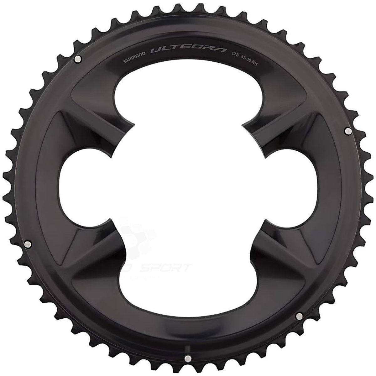 SHIMANO - Plato Coronilla Shimano Ultegra R8100 12v Biplato 52 Dientes