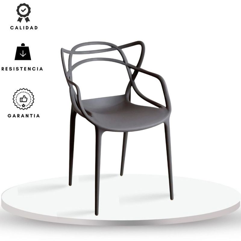 EKONOMODO COLOMBIA - Silla Curvas Streem Colores gris