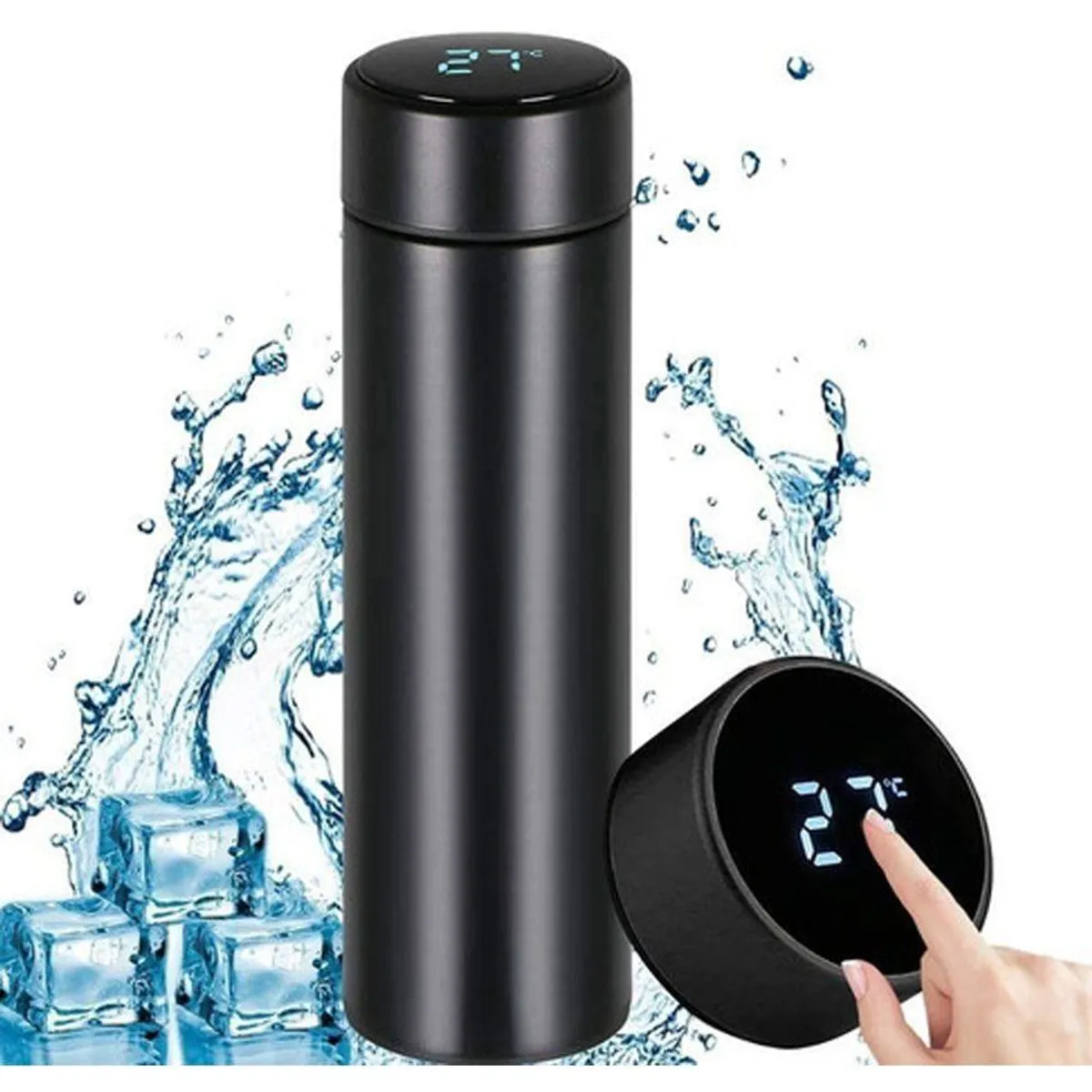 MULTIPLACE COLOMBIA - Termo digital para bebidas calientes y frías 500 ml