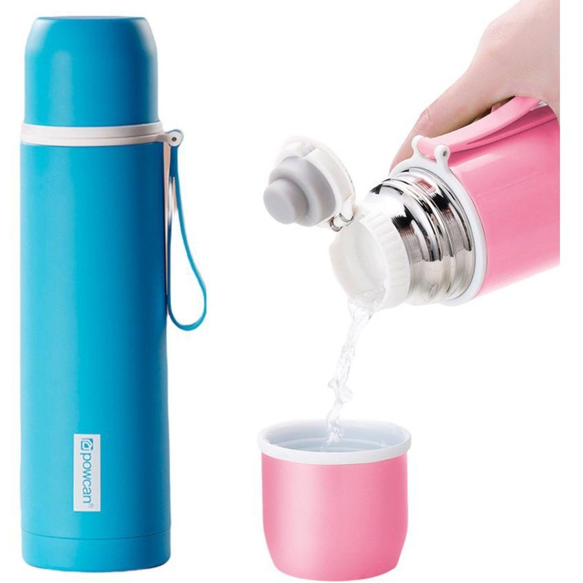 MULTIPLACE COLOMBIA - Termo extra fino para bebidas calientes 500 ml en acero inoxidable