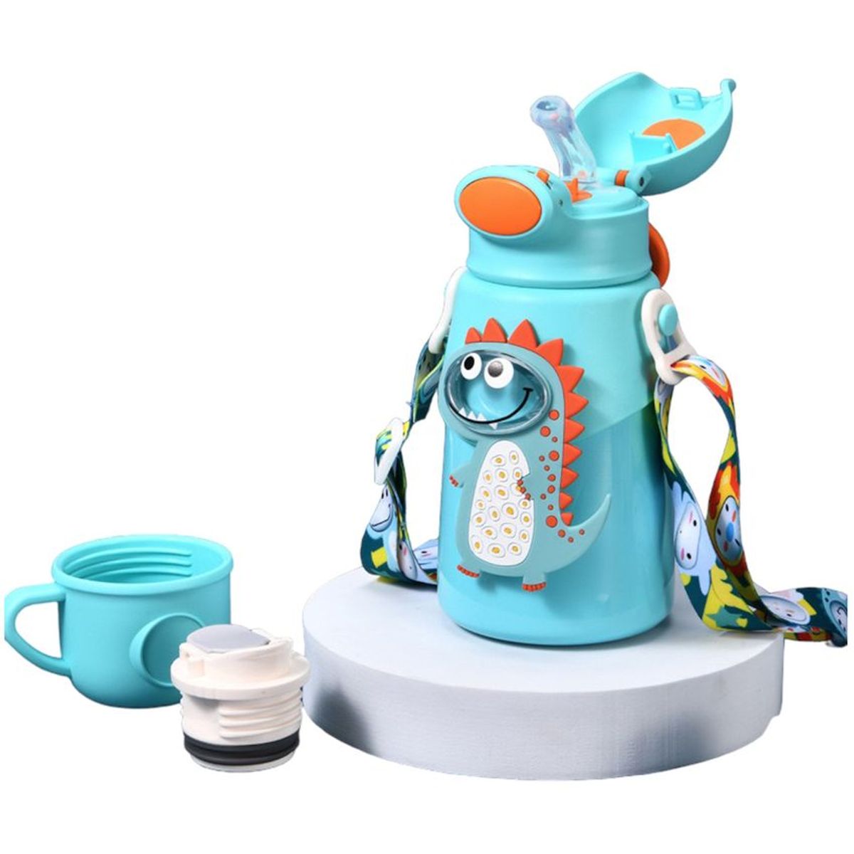 MULTIPLACE COLOMBIA - Termo infantil para bebidas calientes en acero inoxidable azul