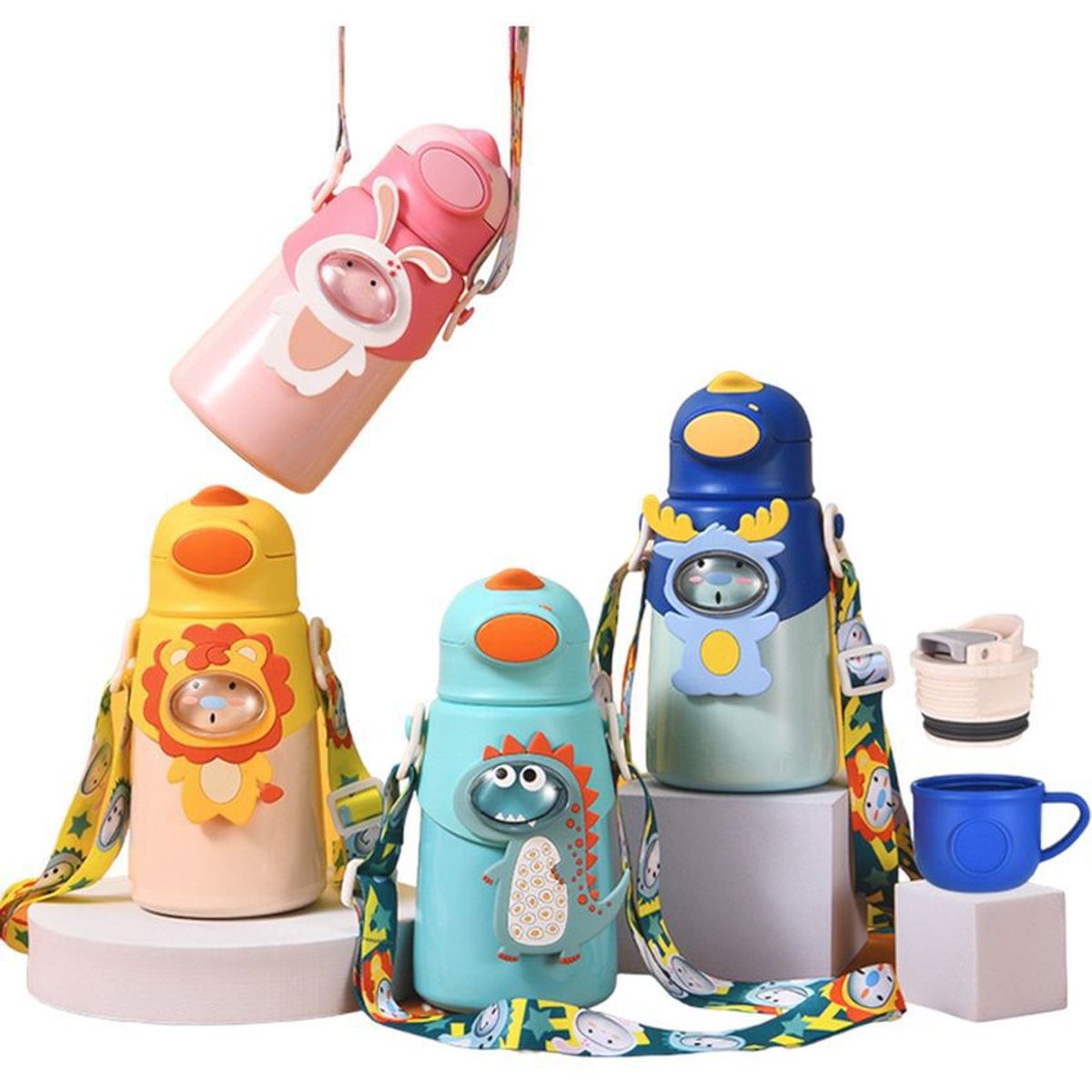 MULTIPLACE COLOMBIA - Termo infantil para bebidas calientes en acero inoxidable-