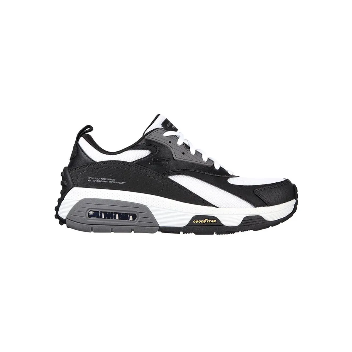 SKECHERS - Tenis Hombre Skechers Air Extreme V2 - Negro - Blanco