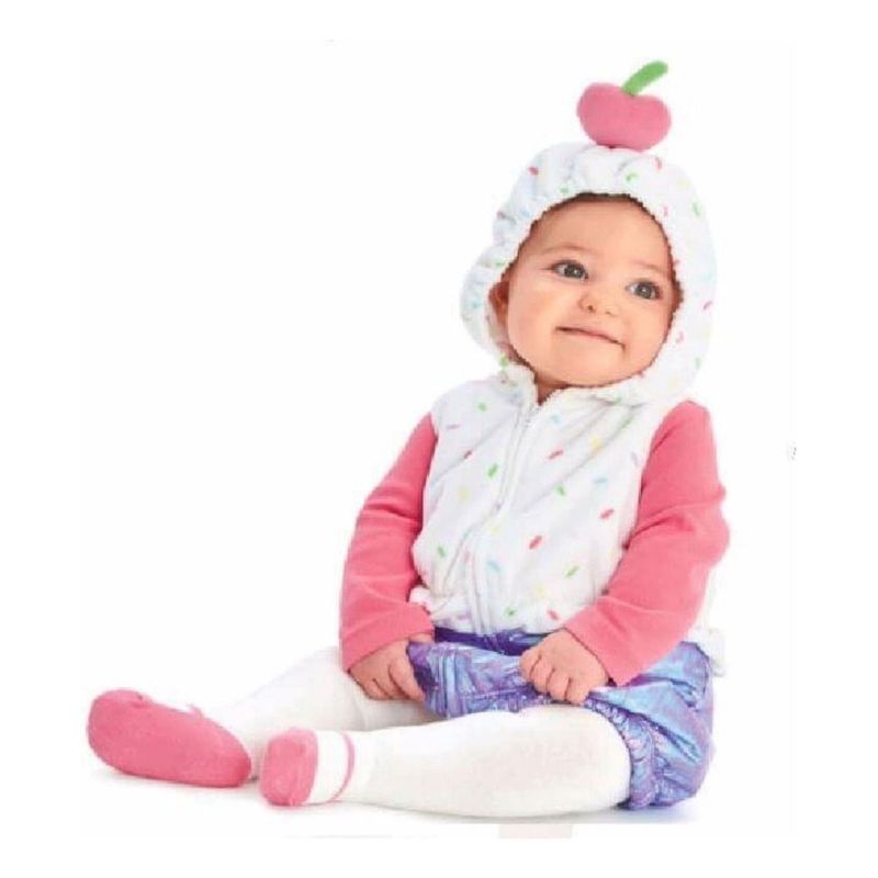 GENERAL - Disfraz Cupcake Carters Original Incluye Medias-6-9 meses