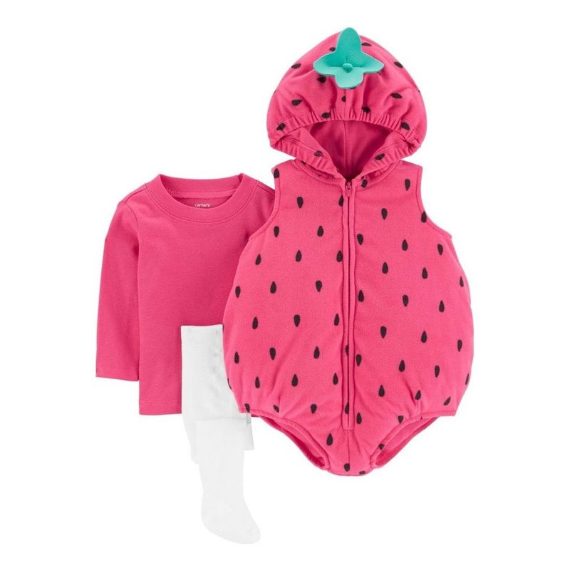 GENERAL - Disfraz Fresa Carters 3-6 meses
