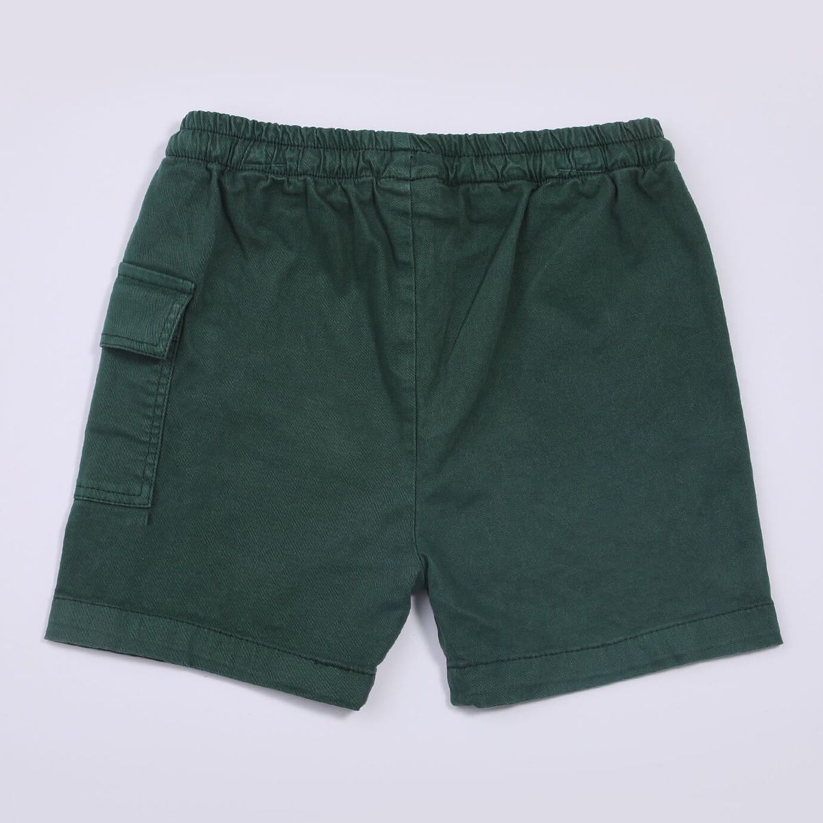 BABY PLANET - Bermuda Verde Con Bolsillo Para Bebe Niño Baby Planet