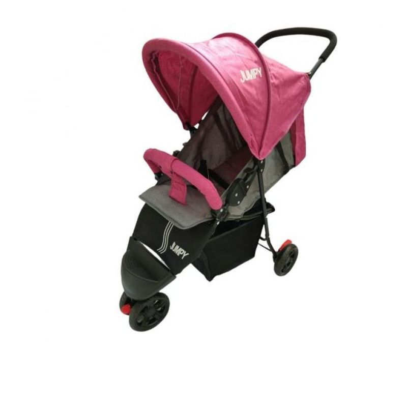 GENERICO - Coche paseador tres ruedas para bebe facil de plegado