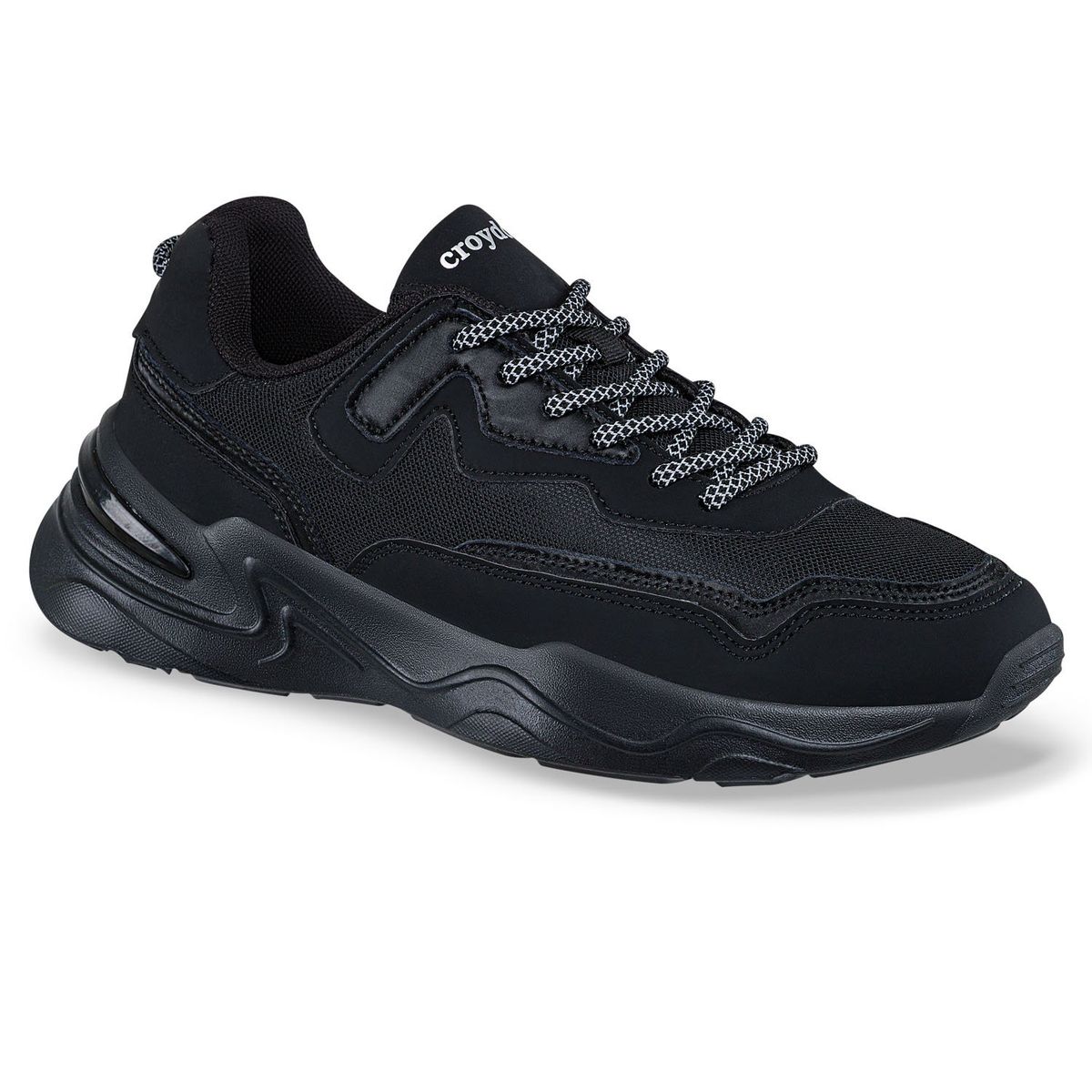 CROYDON - Tenis Urbanos Godor Negro Croydon para Mujer