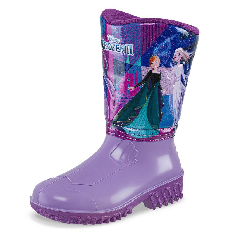 DISNEY - Botas Lluvia Frozen Yurem Lila-Mora para Niña Disney