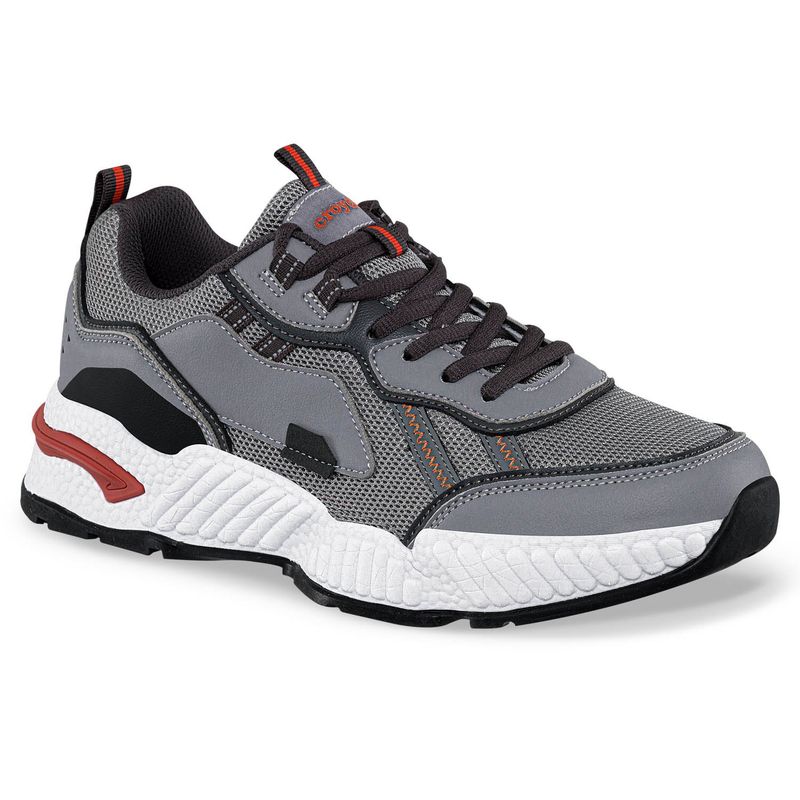 CROYDON - Tenis Urbanos Kuston Gris para Hombre Croydon