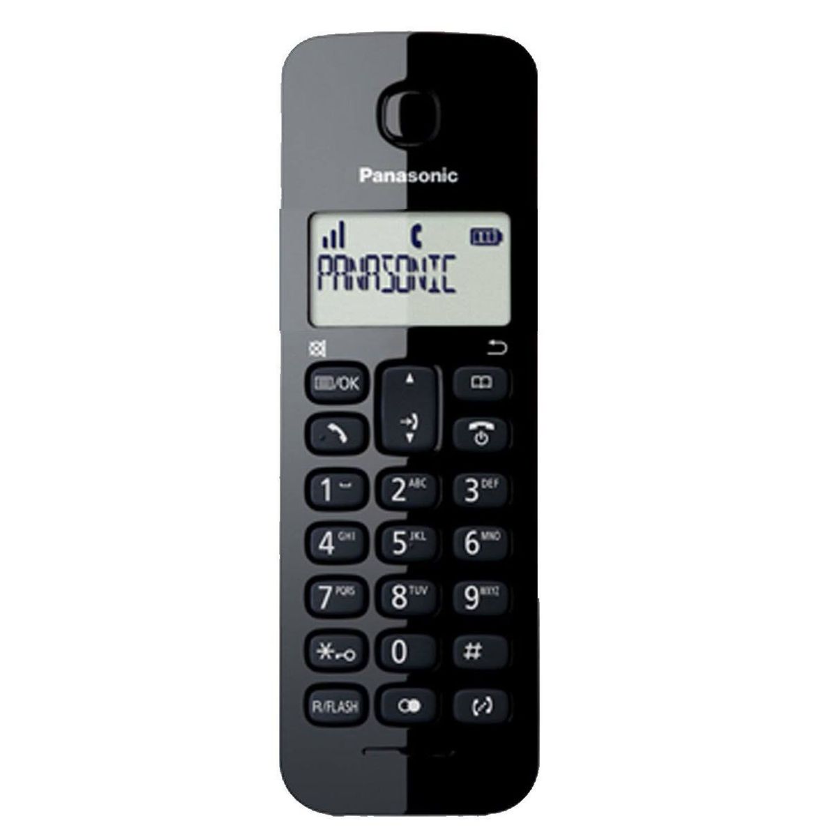 PANASONIC - Teléfono Panasonic KX-TGB110LBB Inalámbrico Negro