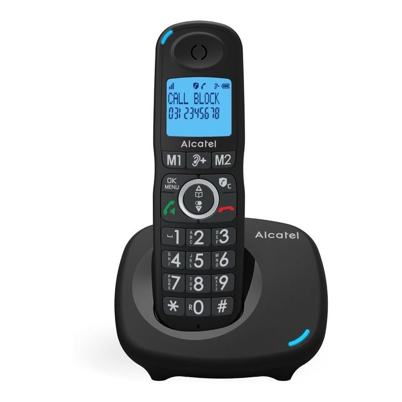 ALCATEL - Telefono Fijo Inalambrico Alcatel Xl585cb Negro