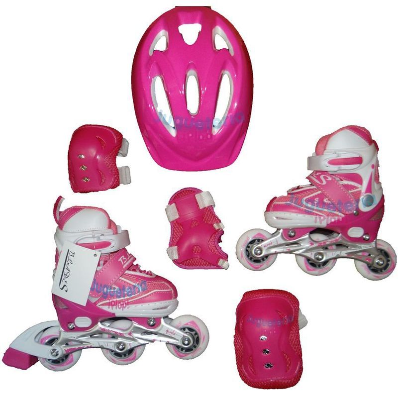 GENERICO - Patines en linea semiprofesionales  kit completo