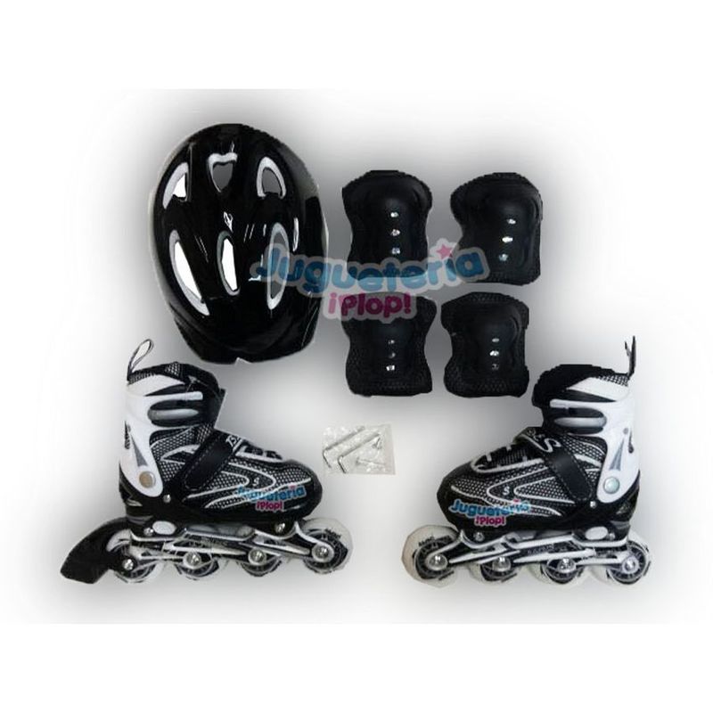 GENERICO - Patines en linea semiprofesionales  kit completo