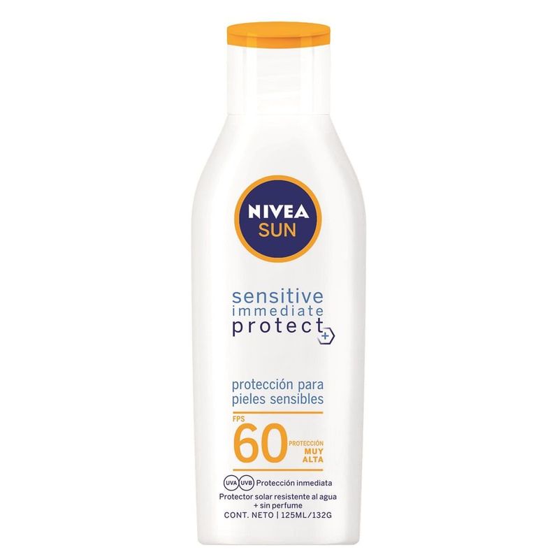 NIVEA - Bloqueador Solar Nivea Sensitive Fps60 X 125ml