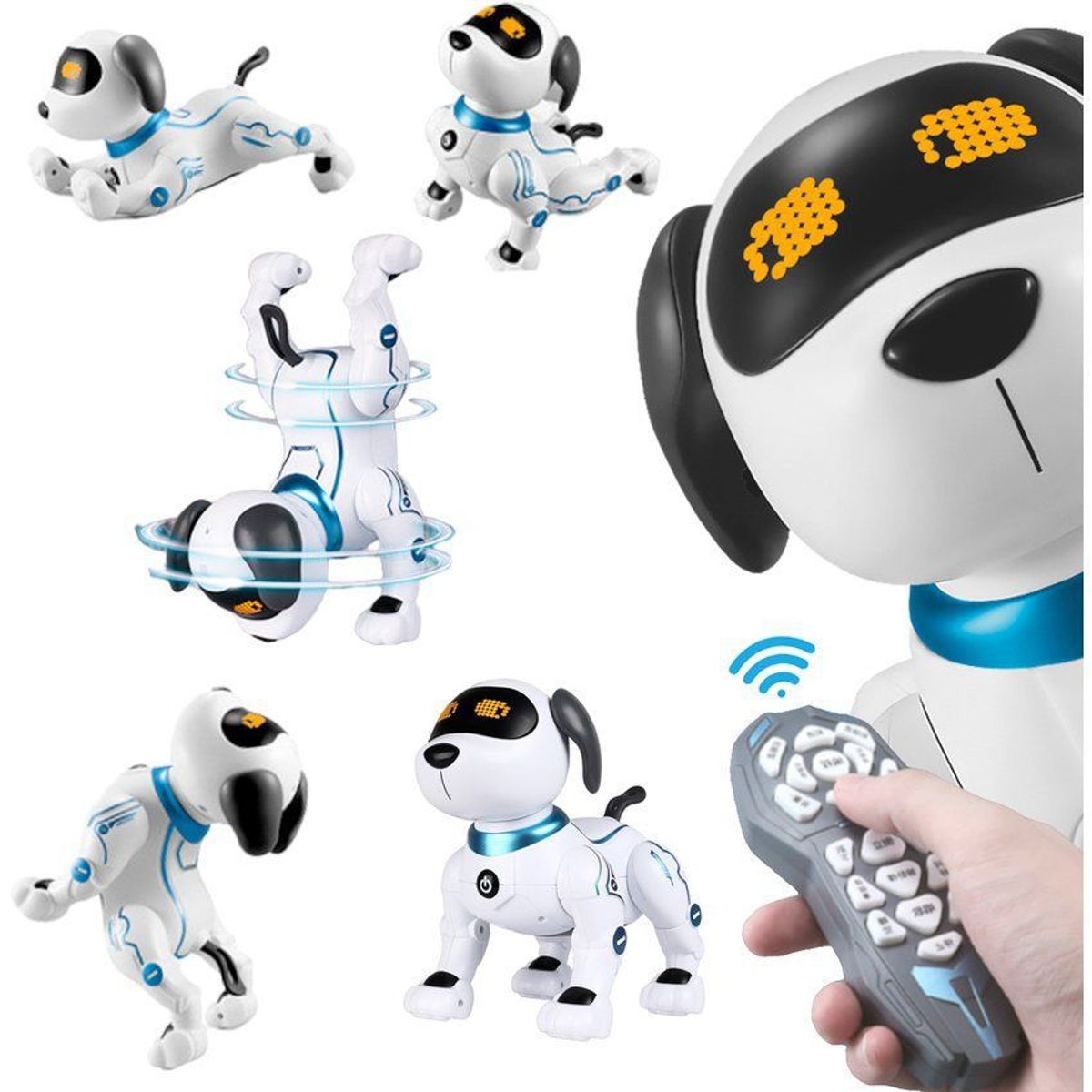 DOG GENERATION - Robot interactivo de  perro a control remoto para niños importado-