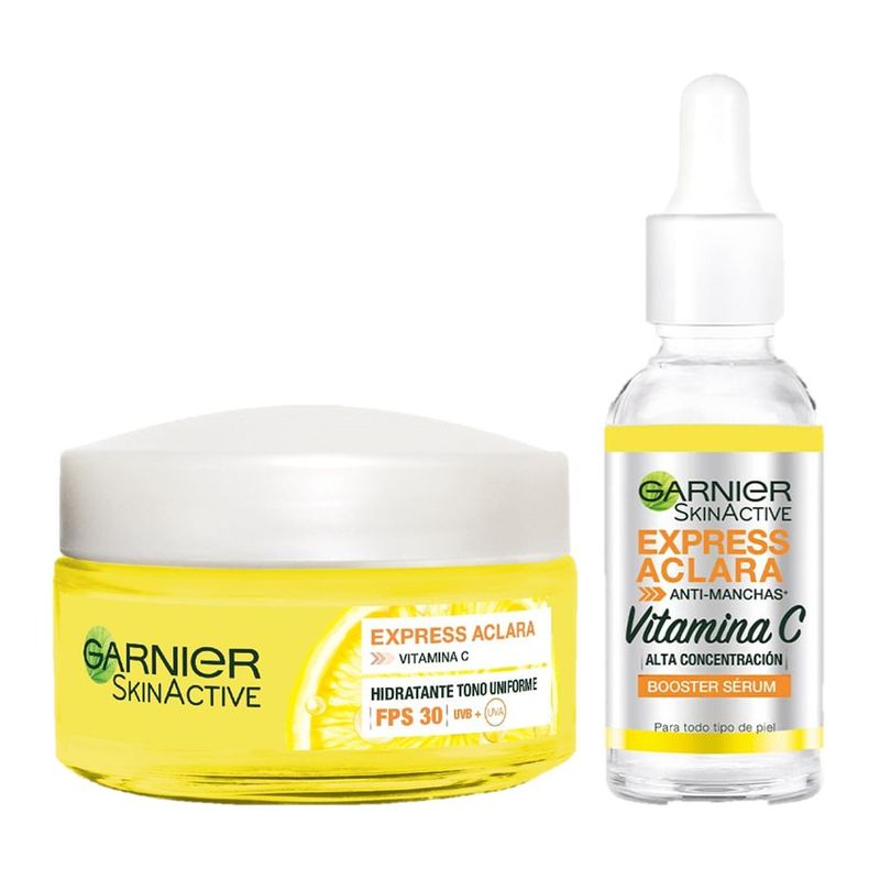 GARNIER - Pack Garnier Express Aclara Vitamina C