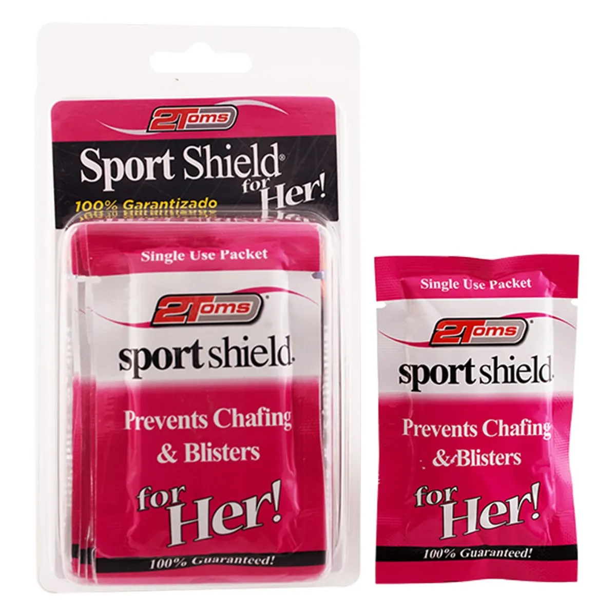 2TOMS - Toalla Emulsion Sport Shield Her 2toms X 6und