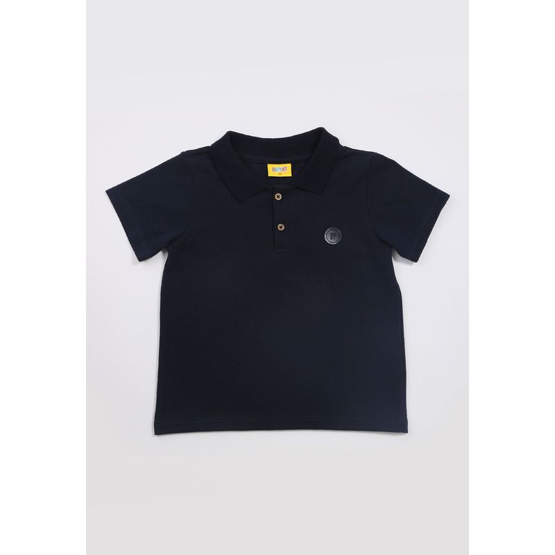 BABY PLANET - Camiseta Polo Azul Para Beb\\\\\\\\u00e9 Ni\\\\\\\\u00f1o Baby Planet.-
