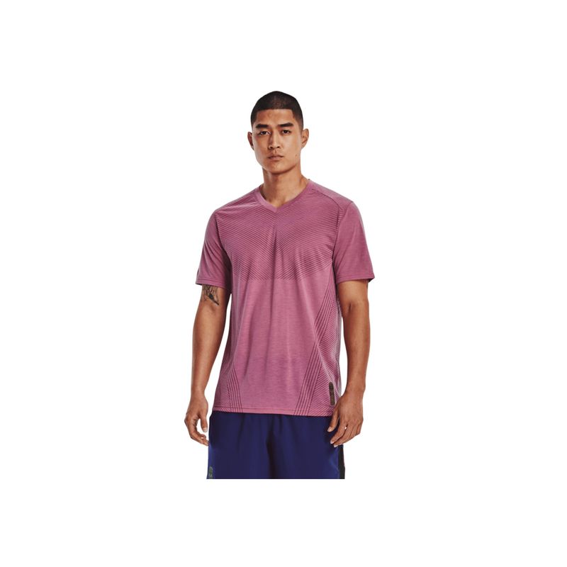 UNDER ARMOUR - Camiseta Hombre Under Armour RUN ANYWHERE BREE Rosado UNDER ARMOUR.