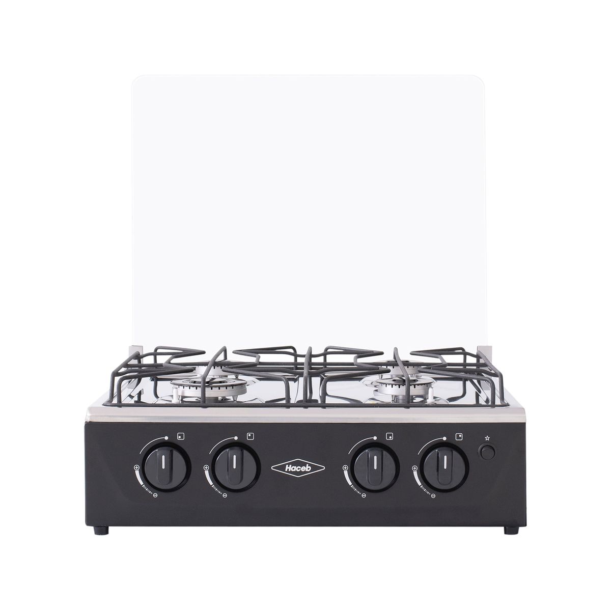 HACEB - Estufa De Mesa Avellana V Gas Natural Negra