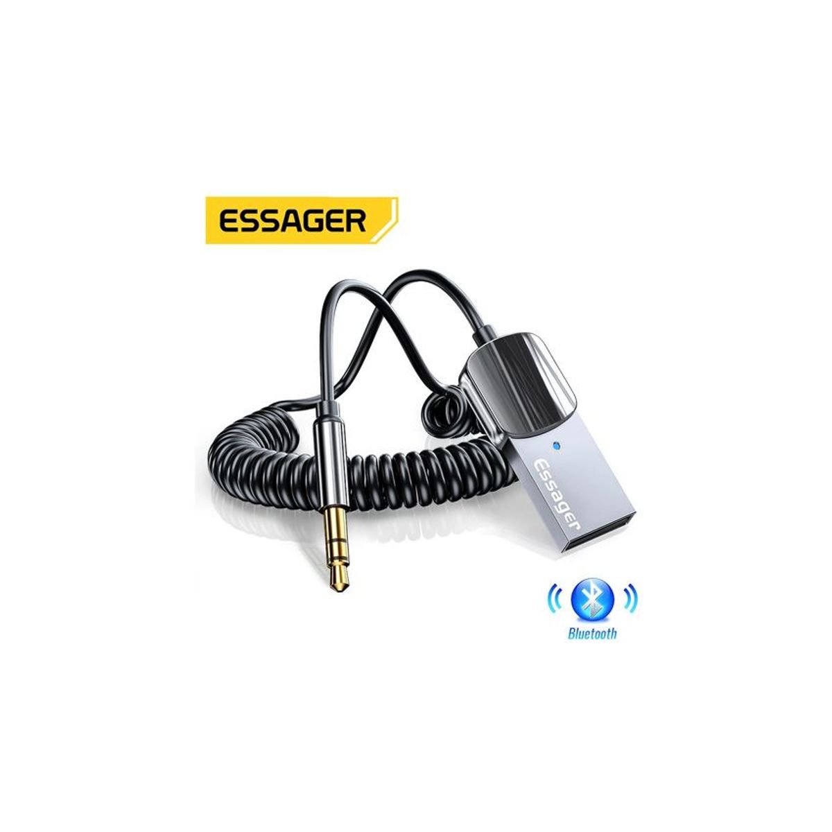 GENERICO - Receptor audio bluetooth 5.0 essager sonido de carro y hogar