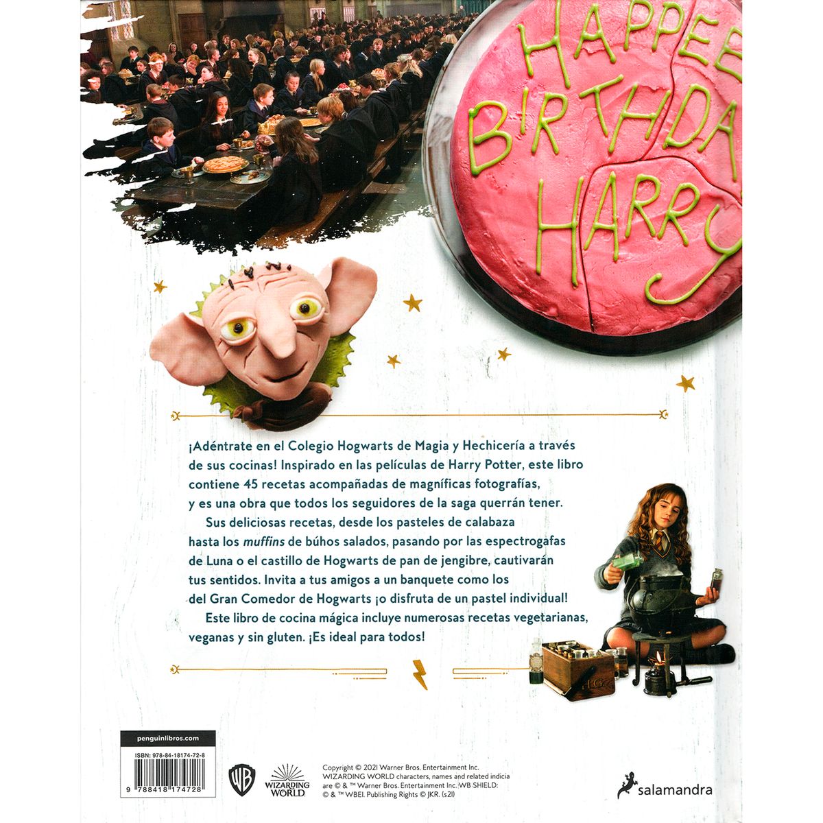 SALAMANDRA - La Cocina De Hogwarts. Libro De Recetas Oficial Harry Potter