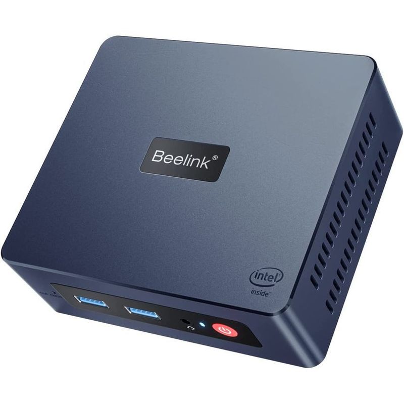 BEELINK - Mini pc beelink win11 intel n5095 11ª gen ram 8gb ssd 256gb