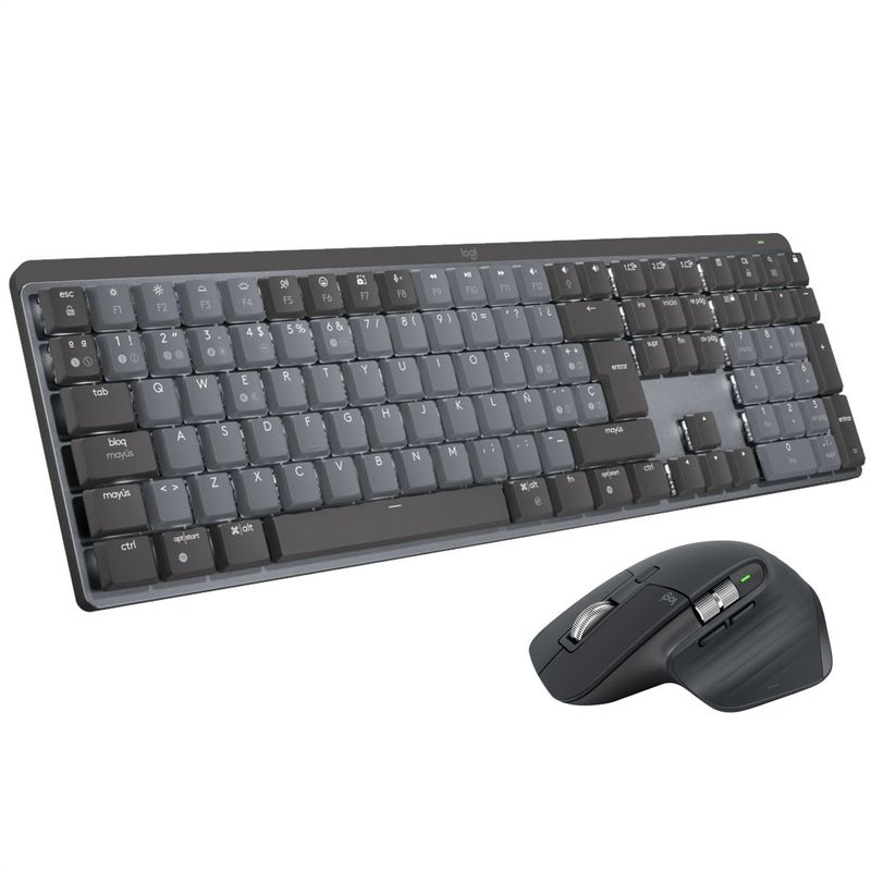 LOGITECH - Combo Logitech Teclado Mx Mechanical  Mouse Mx Master 3s