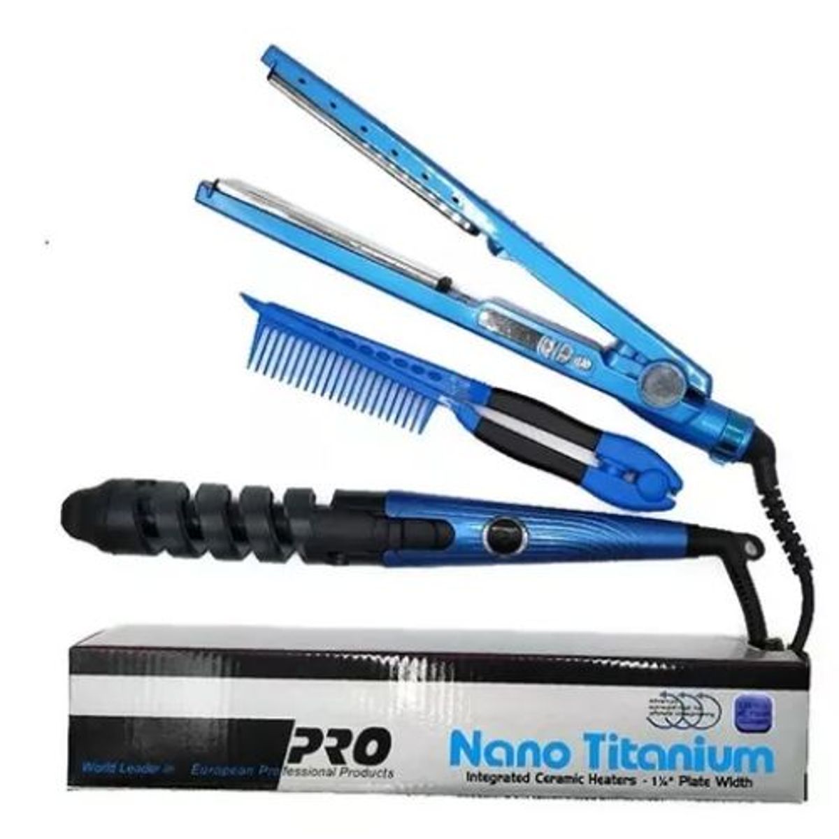 GENERICO - Combo nano titanium azul.