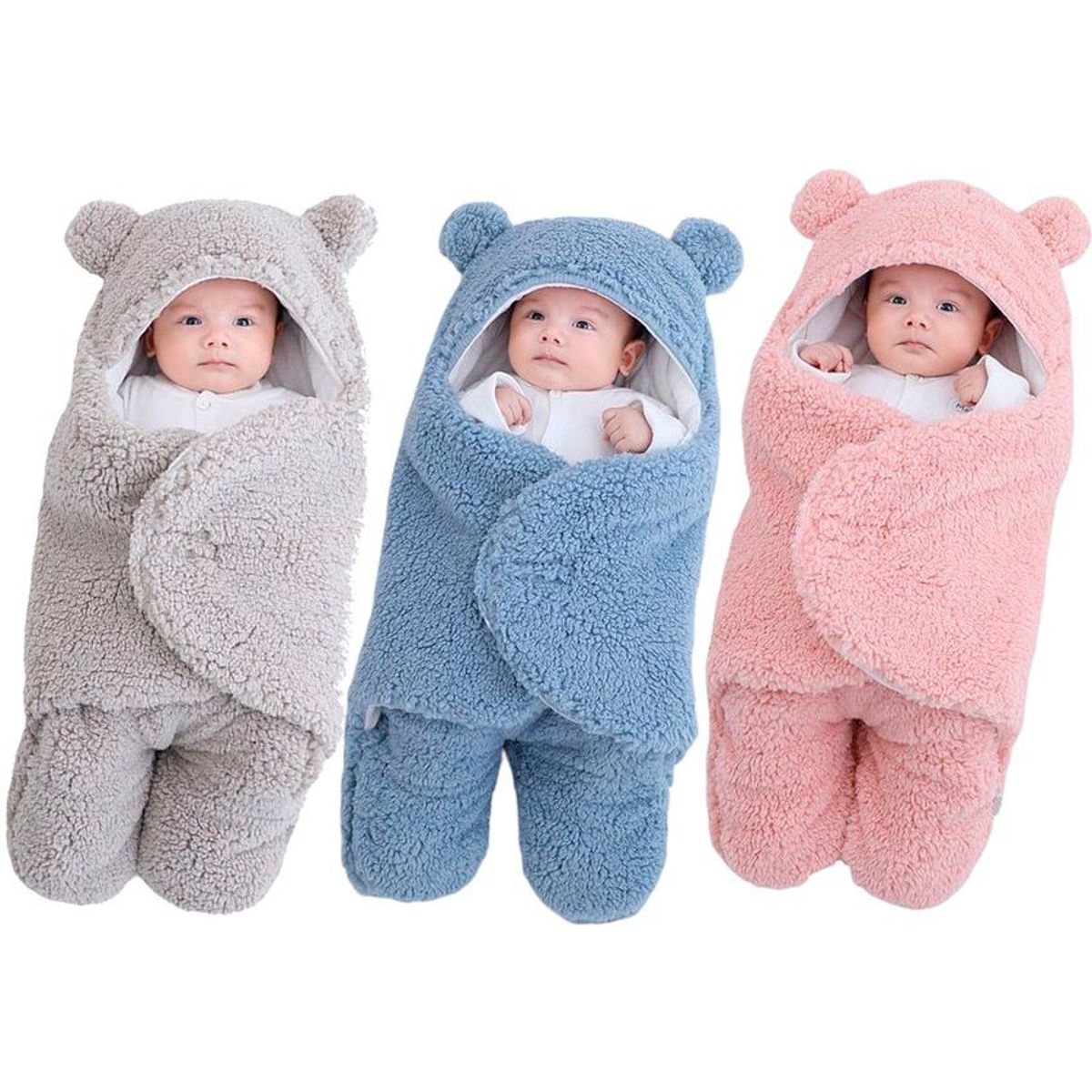 MULTIPLACE COLOMBIA - Sleeping para bebe termico en peluche 0-3 meses