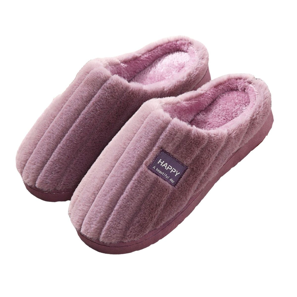 MULTIPLACE COLOMBIA - Pantuflas de peluche para mujer importadas-