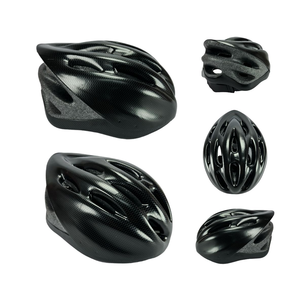 CHICAGO - Combo Patines En Linea Semiprofesionales Chicago Magic Con Proteccion M 34 Ajustables a 37 Negro